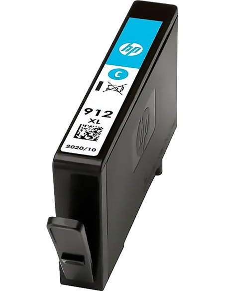 912XL (3YL81AE) Cyan Ink Cartridge; (for HP OfficeJet Pro 8010 series, 8012 Pro Aio, 8013 Pro Aio, 8014 Pro Aio, 8015 Pro Ai...