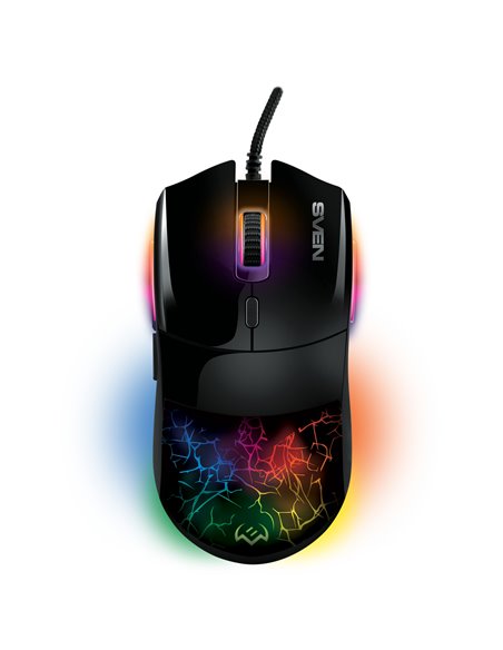 Игровая мышь SVEN RX-G995 / Optical / USB / 16000 dpi / Black