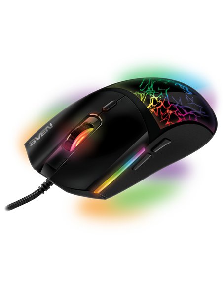 Игровая мышь SVEN RX-G995 / Optical / USB / 16000 dpi / Black