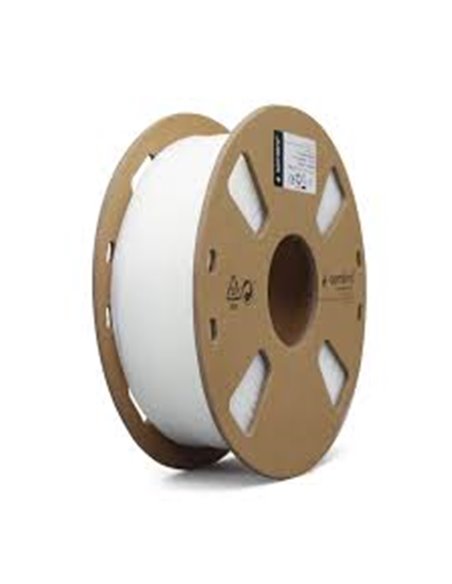 Gembird PLA Filament, White, 1.75 mm, 1 kg