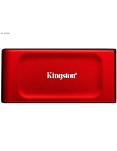 SSD External SSD Kingston XS1000 Red, 1TB, USB 3.2 Gen 2