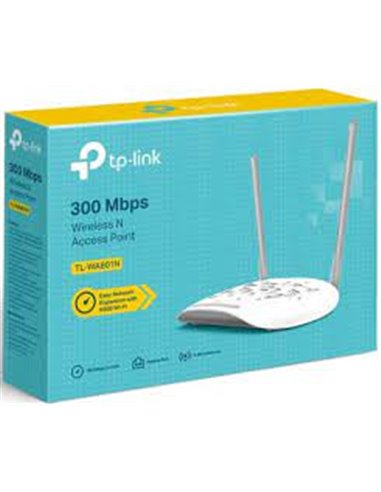 Access PointTP-LINK TL-WA801N / N300 / Wi-Fi4
