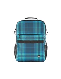 16.1” NB Backpack - HP Campus XL Tartan Plaid Backpack - Extra-Padded Floating Laptop Pocket, a Double-Coil, Lockable Zipper,...