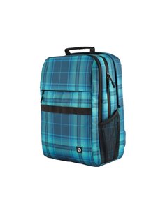 16.1” NB Backpack - HP Campus XL Tartan Plaid Backpack - Extra-Padded Floating Laptop Pocket, a Double-Coil, Lockable Zipper,... 2