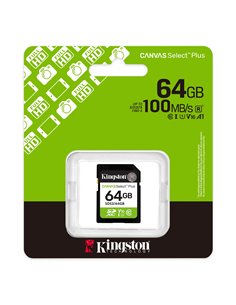 Card de memorie SD 64GB Kingston Canvas Select Plus, 150MB/s