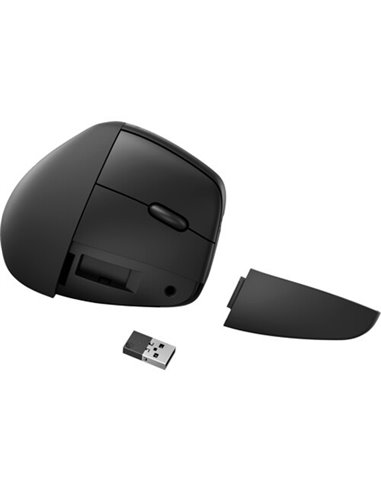 Эргономичная вертикальная беспроводная мышь HP 925/ 4000dpi/ Black