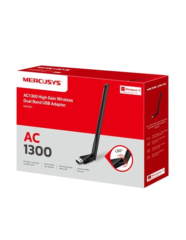 USB2.0 Адаптор / Wi-Fi 5 / MERCUSYS MA30H