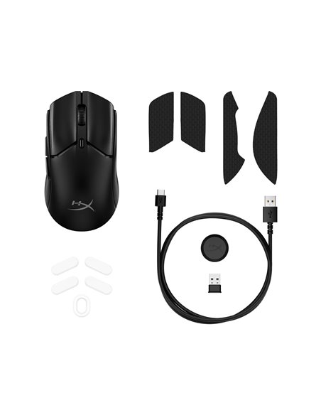 Mouse Gaming Wireless HYPERX Pulsefire Haste 2 Mini, Black [7D388AA]