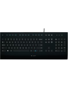 Клавиатура Logitech K280e for Business / USB / Black