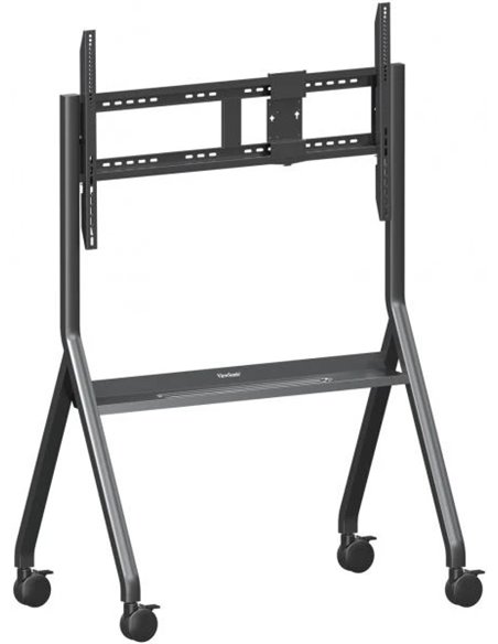 Carucior subtire pentru Display de la 55” la 105” VIEWSONIC VB-STND-009, Gray, 150kg Max