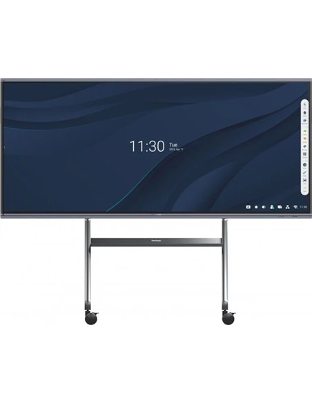 Carucior subtire pentru Display de la 55” la 105” VIEWSONIC VB-STND-009, Gray, 150kg Max