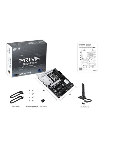 Материнская плата ASUS PRIME Z890-P WIFI/ 1851/ Z890/ DDR5 / ATX