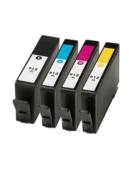 912XL (3YL84AE) Black Ink Cartridge; (for HP OfficeJet Pro 8010 series, 8012 Pro Aio, 8013 Pro Aio, 8014 Pro Aio, 8015 Pro A...