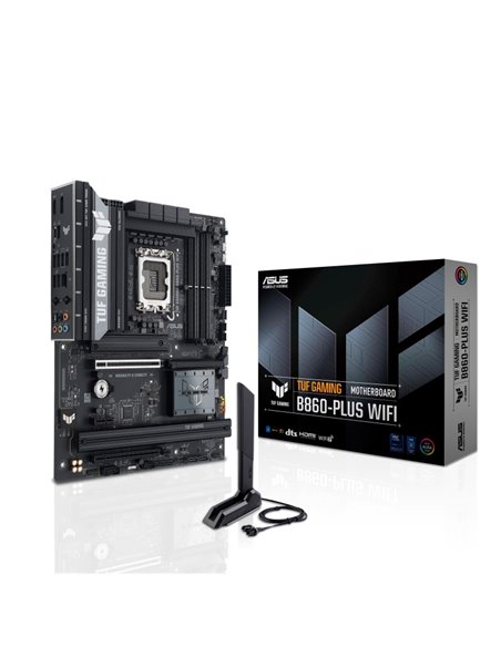 Материнская плата ASUS TUF GAMING B860-PLUS WIFI/ 1851/ Intel B860/ DDR5 / ATX