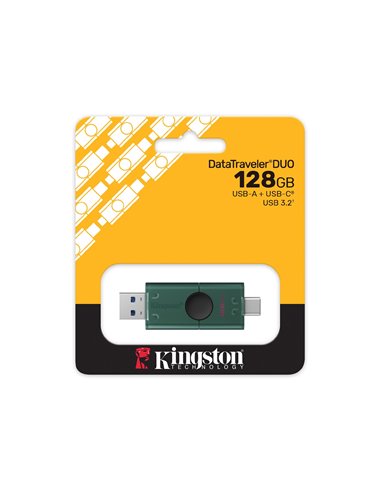 Flash Drive USB-C/A Kingston DataTraveler Duo / 128GB / 150 MByte/s