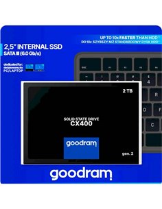 SSD 2.5” GOODRAM CX400 Gen.2, 2.0TB 2