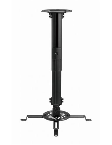 Регулируемое потолочное крепление для проектора Gembird CM-B-01/ 380 ~ 580 mm/ max 13kg/ Black