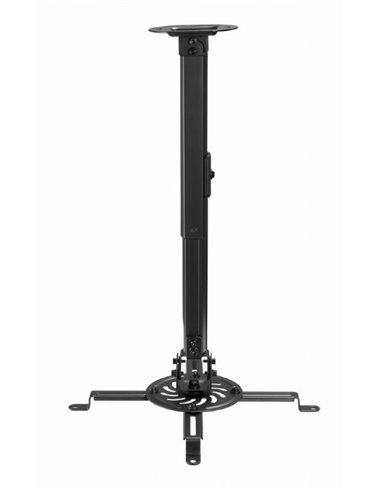 Регулируемое потолочное крепление для проектора Gembird CM-B-01/ 380 ~ 580 mm/ max 13kg/ Black