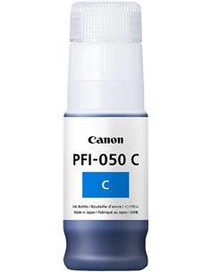 Ink Bottle Canon PFI-050C, Cyan (5699C001), 70ml for Canon TC-20/20M