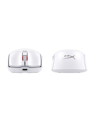 Mouse Gaming Wireless HYPERX Pulsefire Haste 2 Mini, White [7D389AA]