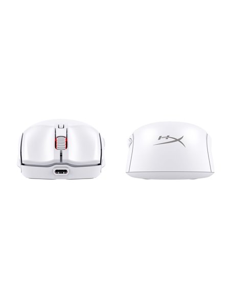 Mouse Gaming Wireless HYPERX Pulsefire Haste 2 Mini, White [7D389AA]