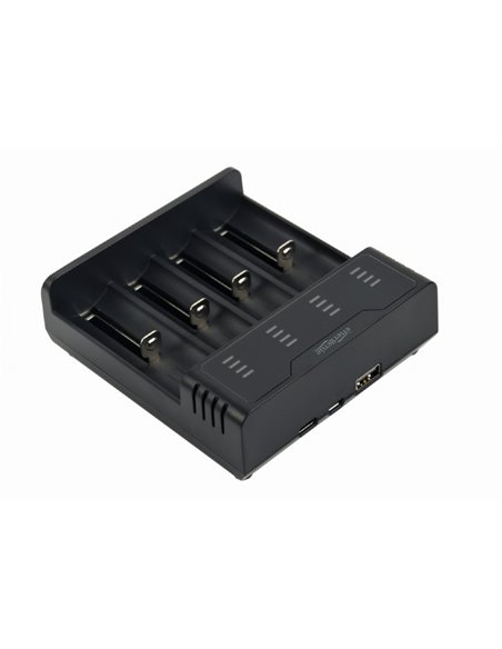 Incarcator rapid de baterii Ni-MH + Li-ion EnerGenie BC-USB-02