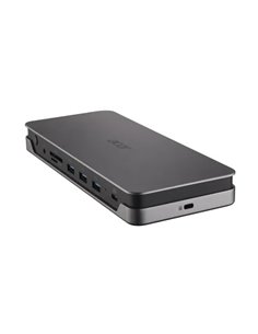 Док-станция Acer ADK230/ 2x HDMI/ 1x DP/ 2x USB-C 3.2 gen 1/ 3xUSB-A 3.2 gen2 / RJ-45/ SD Card Reader/ 100W 2