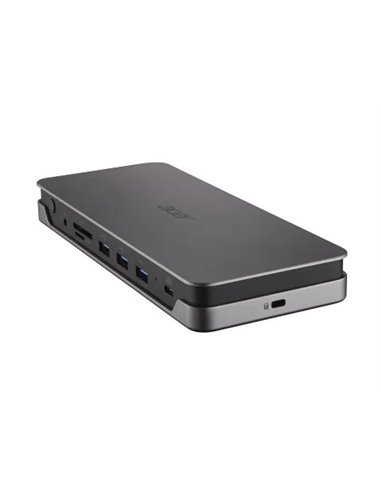 Docking Station Acer ADK230/ 2x HDMI/ 1x DP/ 2x USB-C 3.2 gen 1/ 3xUSB-A 3.2 gen2 / RJ-45/ SD Card Reader/ 100W
