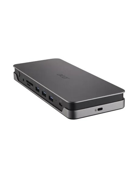 Док-станция Acer ADK230/ 2x HDMI/ 1x DP/ 2x USB-C 3.2 gen 1/ 3xUSB-A 3.2 gen2 / RJ-45/ SD Card Reader/ 100W