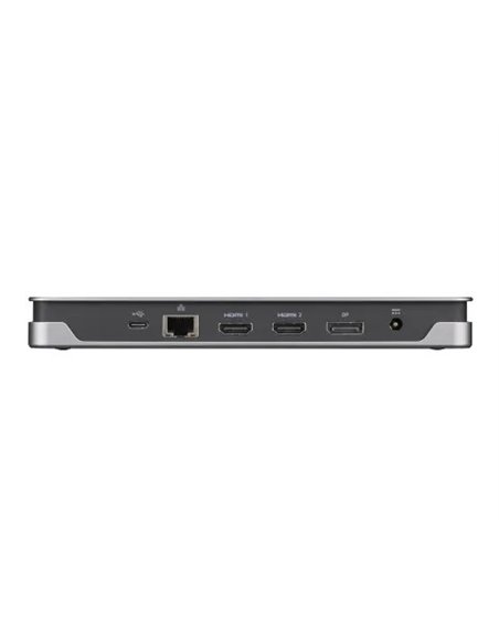 Док-станция Acer ADK230/ 2x HDMI/ 1x DP/ 2x USB-C 3.2 gen 1/ 3xUSB-A 3.2 gen2 / RJ-45/ SD Card Reader/ 100W