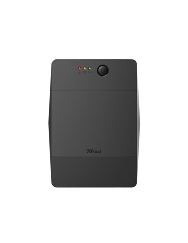 TRUST Back-UPS Paxxon 1000VA/600W, AVR, 4 x CEE 7/7 Schuko (all 4 Battery Backup + Surge Protected), LED indicators, 2 minute...