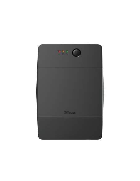 TRUST Back-UPS Paxxon 1000VA/600W, AVR, 4 x CEE 7/7 Schuko (all 4 Battery Backup + Surge Protected), LED indicators, 2 minute...