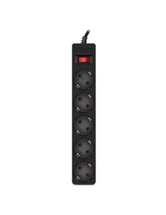 Surge Protector SVEN SF-05E / 5 Sockets / 1.8m / children protection / Black 2