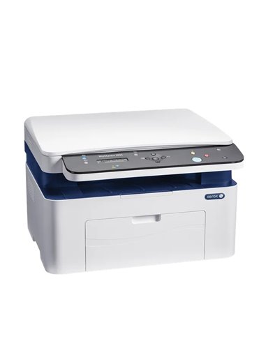 МФУ ЛазерныйXerox WorkCentre 3025/ A4/ DADF/ WiFi/ Net/ Fax/ White