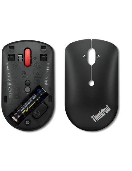 Mouse Compact Wireless ThinkPad / USB-C / 2400 dpi / Optical / Black