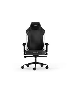 Игровое кресло DXRacer CRAFT-23-L / 150kg / 145-185cm / Black/White