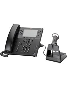 Casti Office + Cablu USB-A la Micro USB Poly Voyager 4245-M / Black