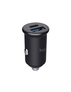 Автомобильное зарядное устройство USB Trust Maxo Fast 38W PD Car Charger 2
