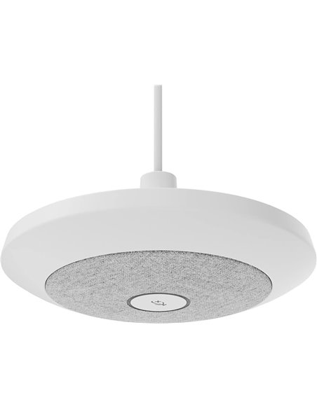 Suport pandantiv de tavan pentru Logitech Rally Mic Pod microphones, white