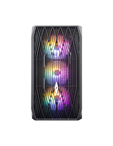 Carcasa Gaming 1STPLAYER AY7 / no PSU / Side-Window / 3x120mm / ATX / Black