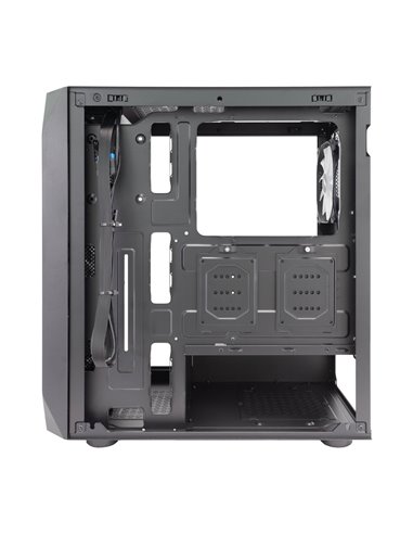 Carcasa Gaming 1STPLAYER AY7 / no PSU / Side-Window / 3x120mm / ATX / Black