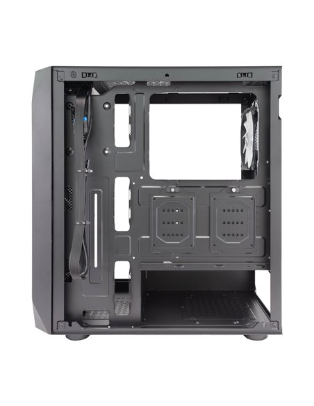 Carcasa Gaming 1STPLAYER AY7 / no PSU / Side-Window / 3x120mm / ATX / Black