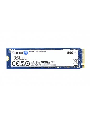 M.2 NVMe SSD Kingston NV3 500GB (SNV3S/500G)