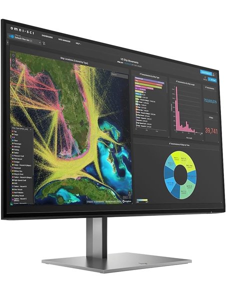27.0” Monitor HP S5 Pro 527pq/ QHD/ 5ms/ 100Hz/ Black/Silver