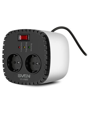 Stabilizator de tensiune SVEN VR-F600, 200W