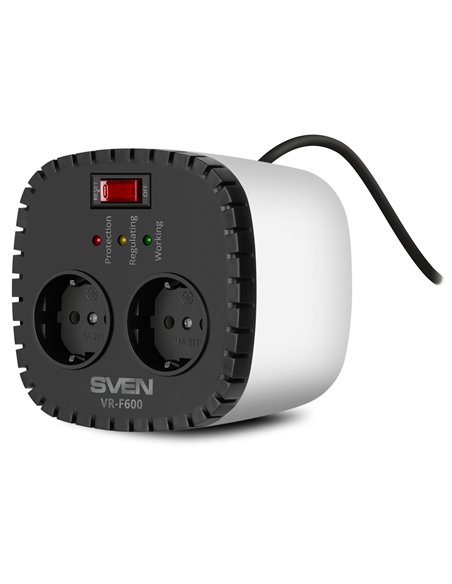 Стабилизатор напряжения SVEN VR-F600, 200W
