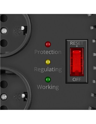 Stabilizator de tensiune SVEN VR-F600, 200W