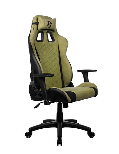 Fotoliu Gaming AROZZI Avanti SoftFabric / 120kg / Moss Green