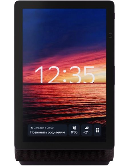 Boxa Smart Yandex Station Duo Max with Alisa / 60W / Display 10.5” / FHD / Cam 13Mpx / Red