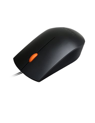 Mouse Lenovo 300/ USB/ 1600dpi/ Optical/ Black